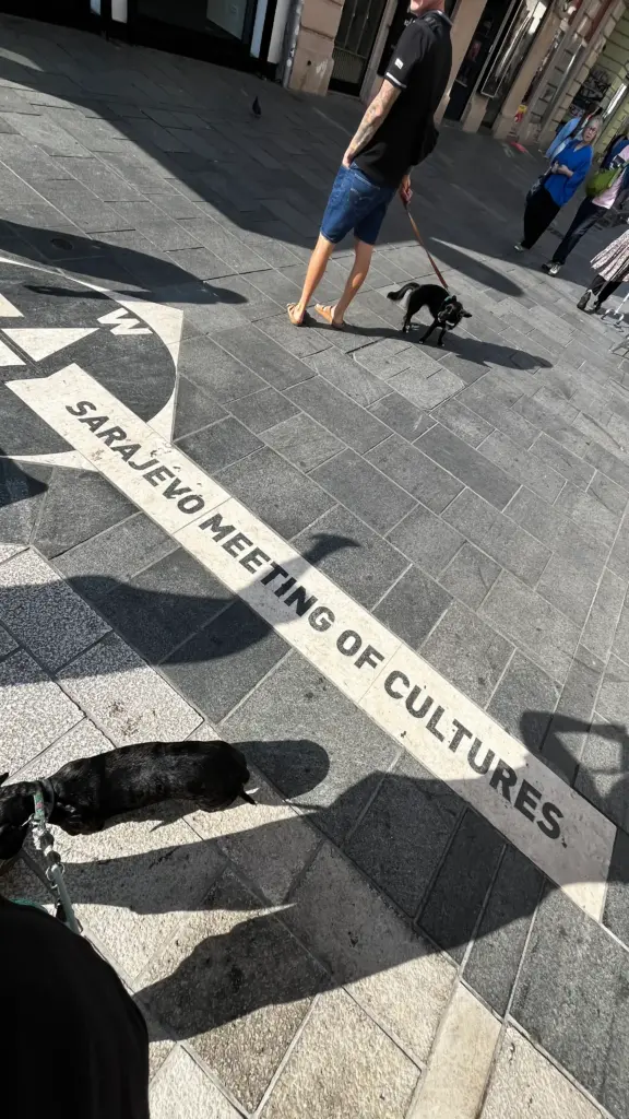 Meeting Point of cultures in Sarajevo