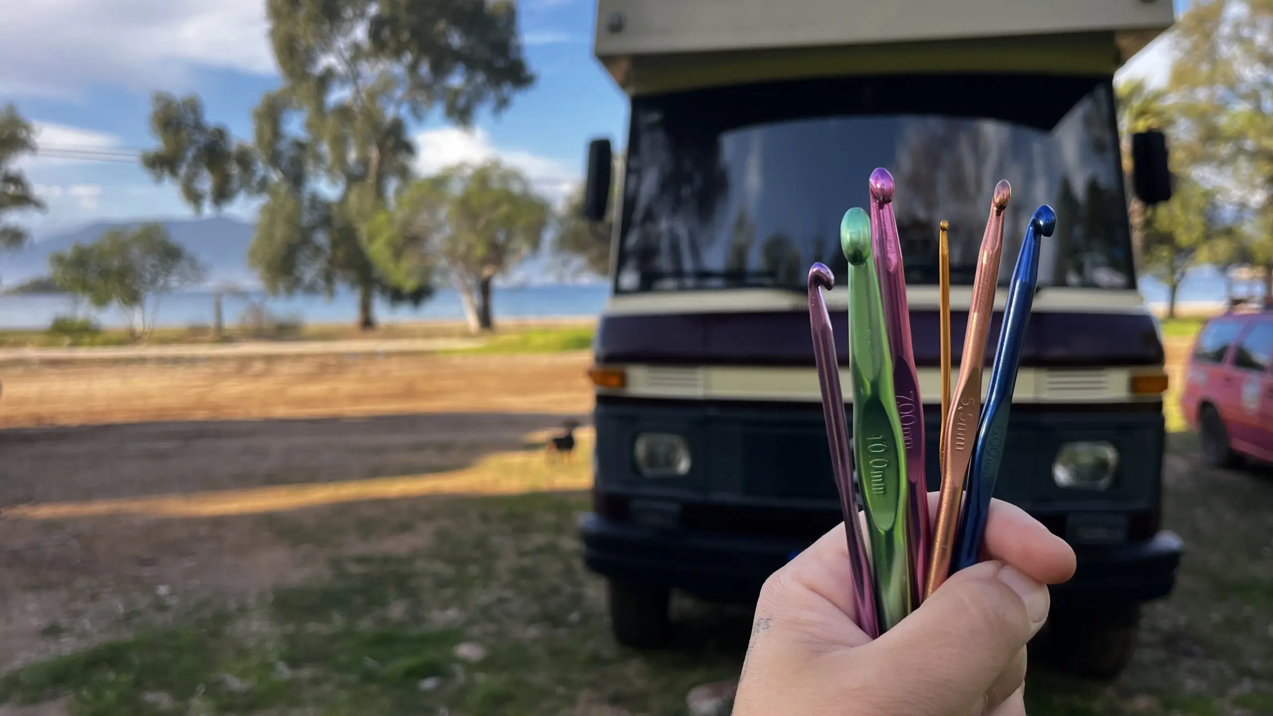 Häkeln im Camper: praktische Häkelideen für Vanlife und Reisen